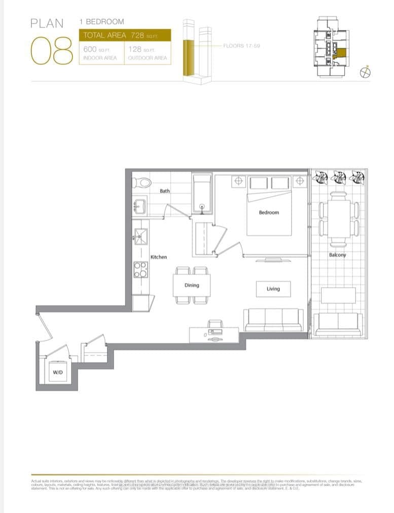 3 Concord Cityplace Way, Unit 2008