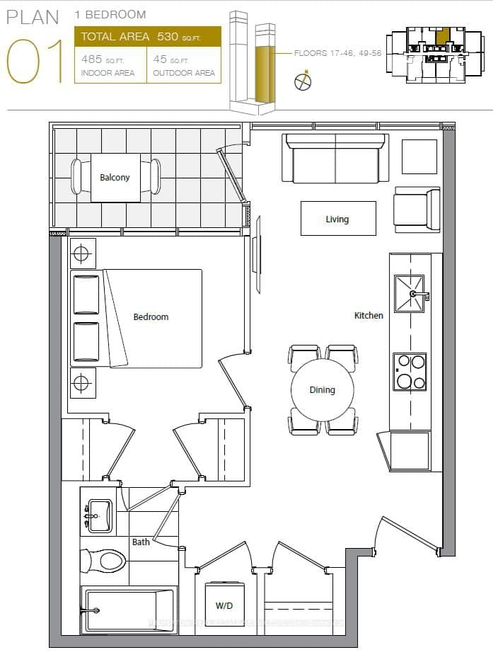 1 Concord Cityplace Way, Unit 3701