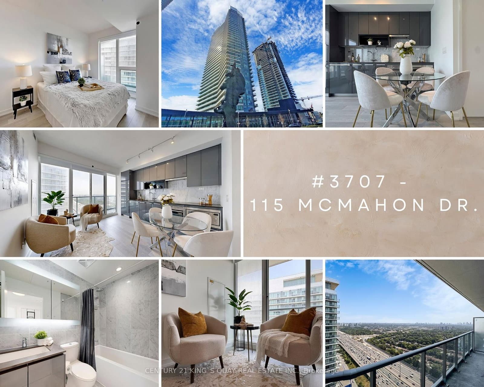 115 Mcmahon Drive, Unit 3707