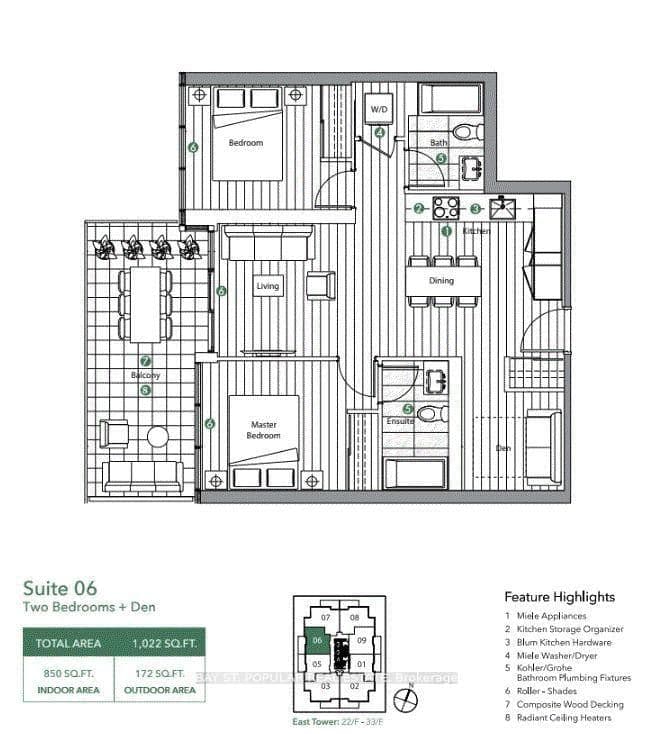 27 Mcmahon Drive, Unit 2806
