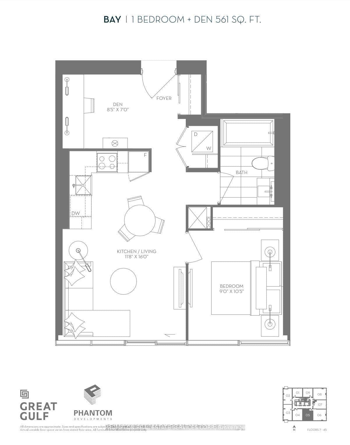 8 Cumberland Street, Unit 1605