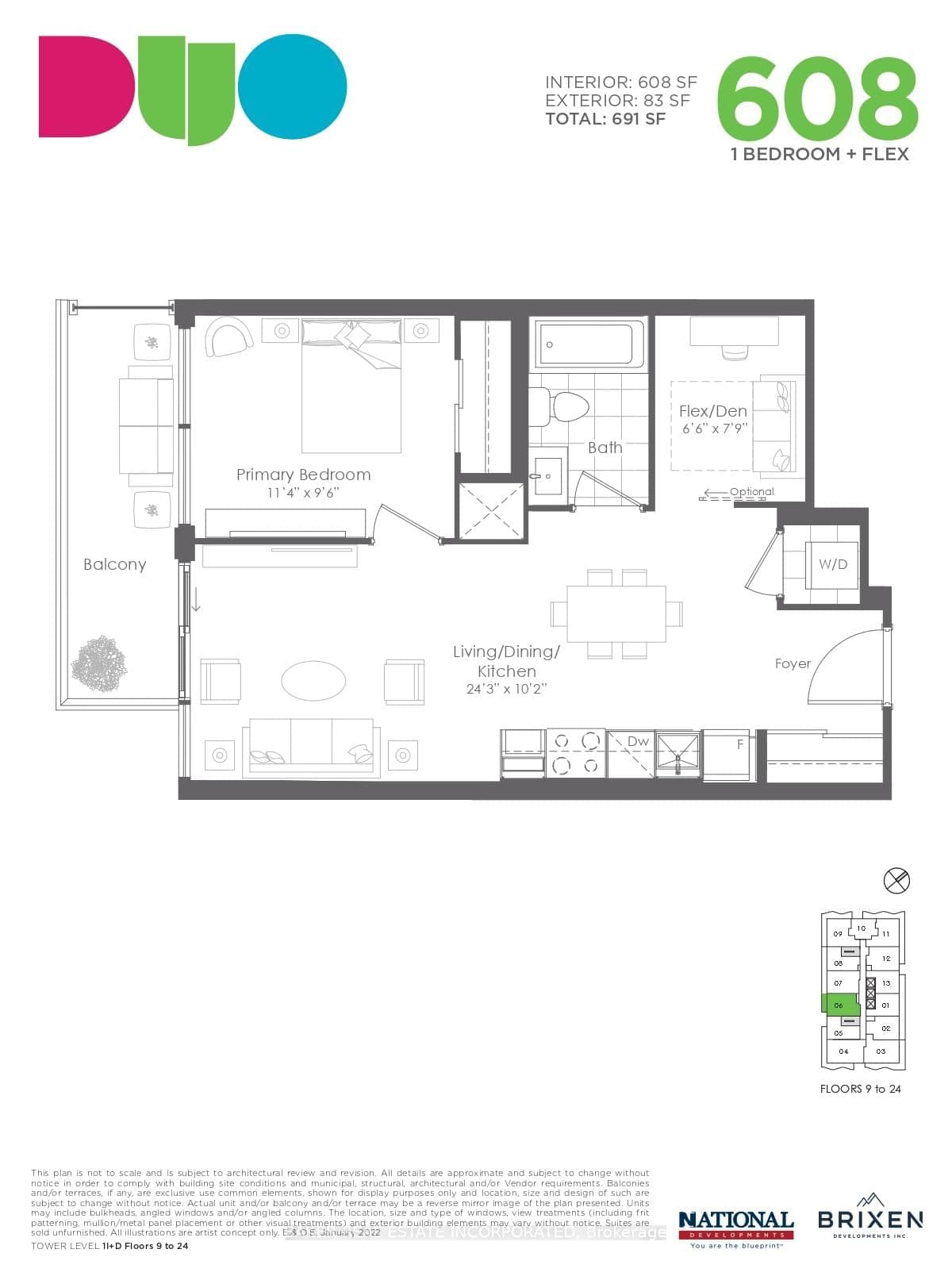 260 Malta Avenue, Unit 1306