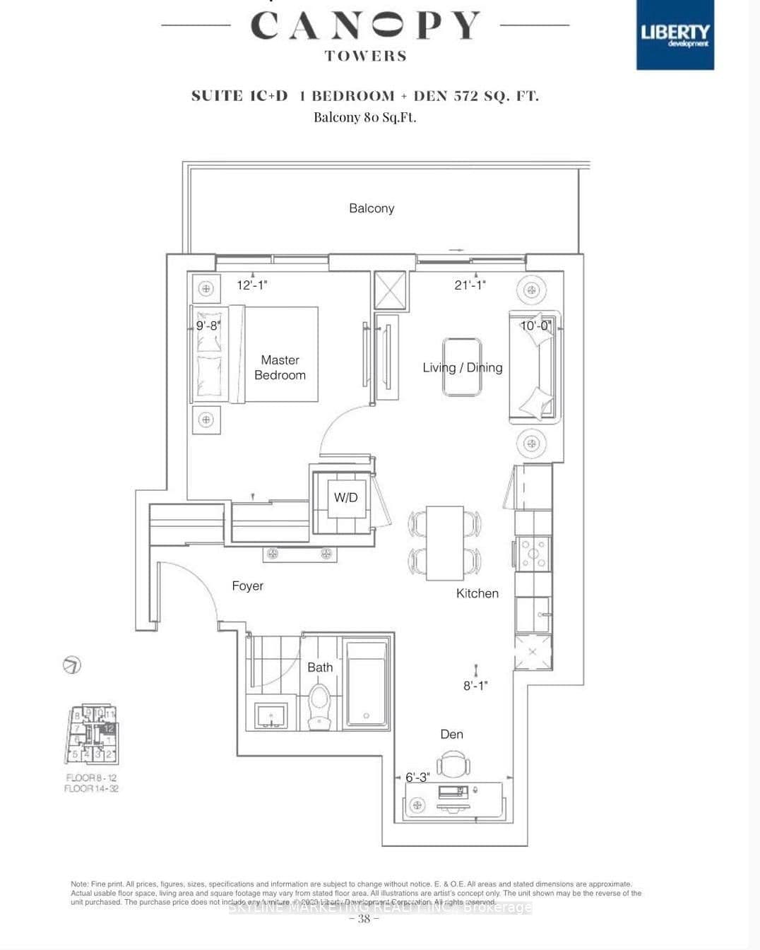 5105 Hurontario Street, Unit 2212
