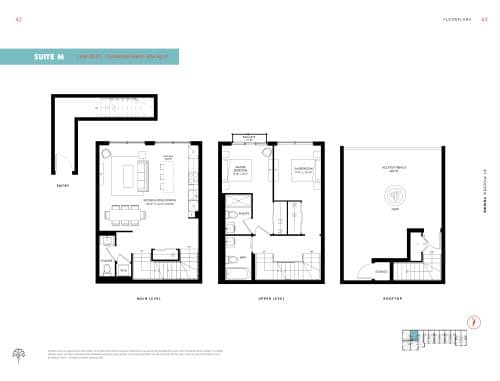 Suite M floor plan