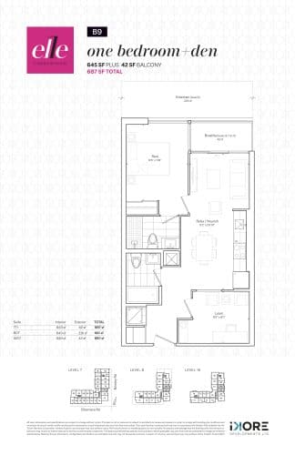 B9 floor plan