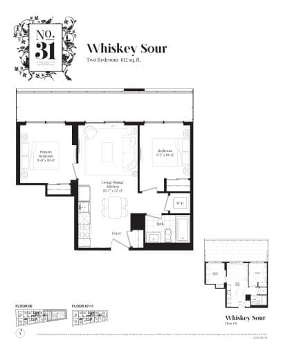 Whiskey Sour floor plan