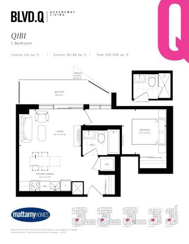 Q1BI floor plan