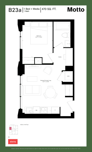 B23a floor plan