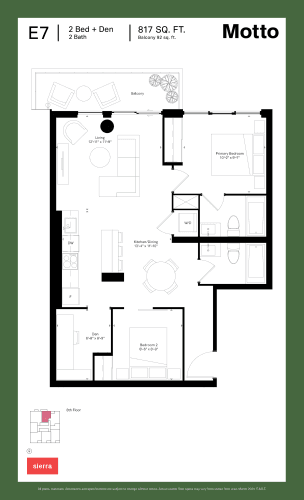 E7 floor plan