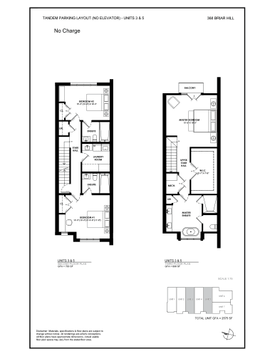 Ruby Rev - Tandem Parking Layout (No Elevator) floor plan