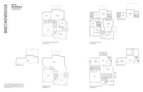 Breckenridge 60-10 Elevation B floor plan