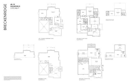 Breckenridge 60-10 Elevation D floor plan