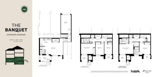 The Banquet (Exterior Upgrade) - Zancor Homes floor plan