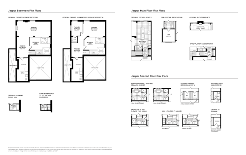 36' Jasper- Optional Plans floor plan