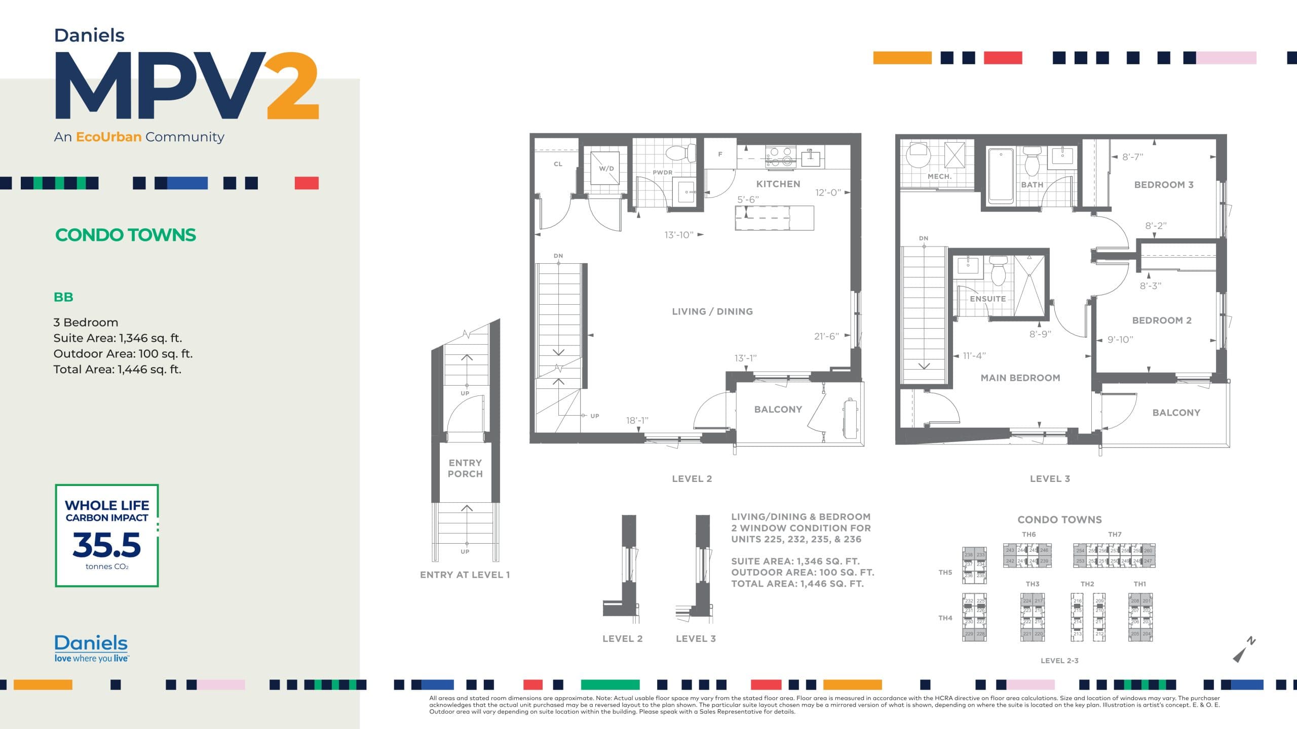 BB Floor Plan at Daniels MPV2-TH - 1346 sq.ft