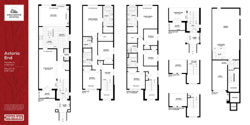 Astoria End floor plan