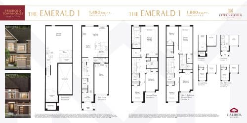 The Emerald 1 floor plan