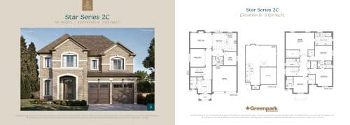 Star Series 2C (Elevation B) floor plan