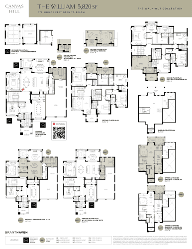The William (The Walk-out Collection) floor plan