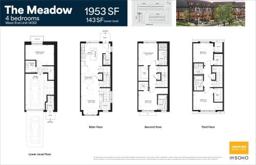 The Meadow West End Unit floor plan