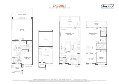 Encore 1 floor plan