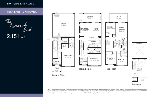 The Renwick End floor plan
