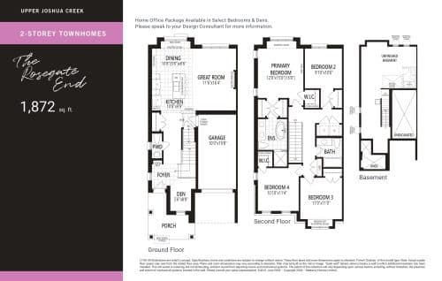 The Rosegate End floor plan