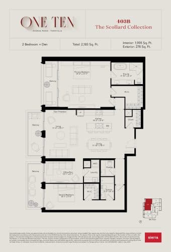 403B (The Scollard Collection) - Signature Series floor plan