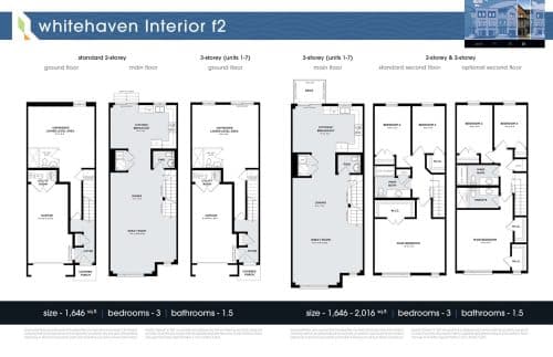 Whitehaven Interior F2 floor plan