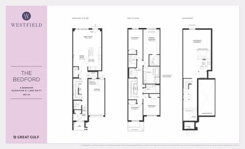 The Bedford (PBRT-4H) floor plan