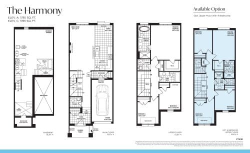 The Harmony (Classic Towns) floor plan