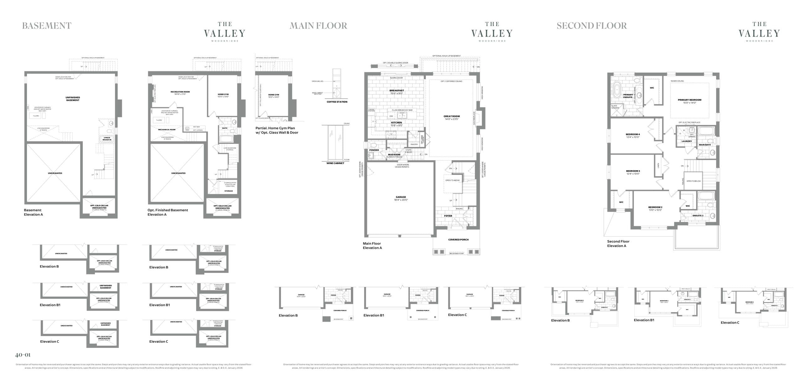 Aberdeen 40-01 Floor Plan at The Valley by Poetry Living - 2408 sq.ft