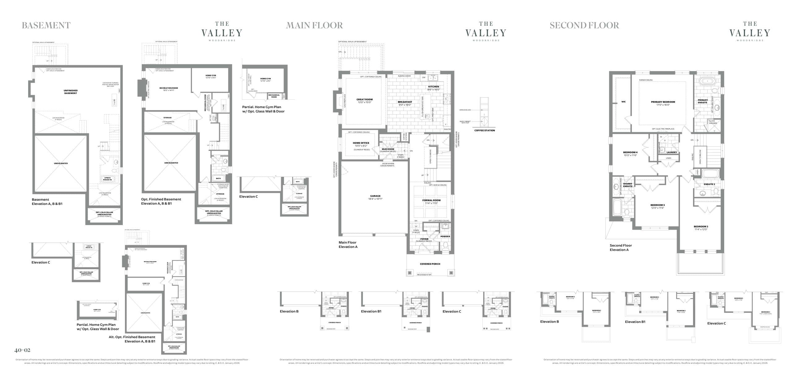 Breton 40-02 Floor Plan at The Valley by Poetry Living - 2601 sq.ft