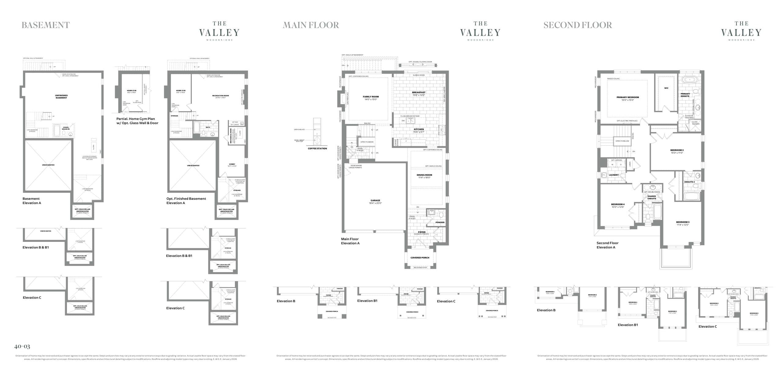 Dornoch 40-03 Floor Plan at The Valley by Poetry Living - 2780 sq.ft